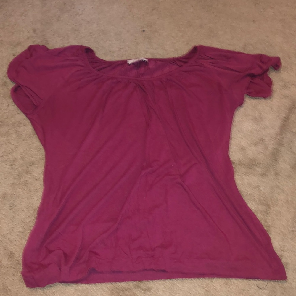 Magenta Tee